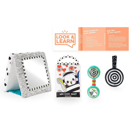 Sassy Look & Learn Baby Box - 0+ Months