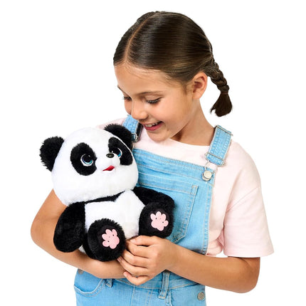 Little Live Pets My Baby Panda ChuChu|Interactive Pet with 50+ Sounds & Reactions, Kicks Feet, Poops, Giggles & More – Includes Potty & Repeat Play – Fun & Adorable Gift for Kids
