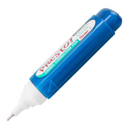 Pentel Presto Jumbo Bolígrafo Corrector Punta Fina, Punta Metálica, Paquete de 2 (ZL31WBP2)