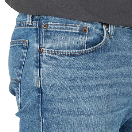 Wrangler Authentics Men's Regular Fit Comfort Flex Waist Jean, Leon, 42W x 34L