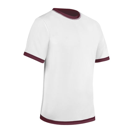 CHAMPRO Unisex-Youth Reversible Tee Shirt Maroon, White