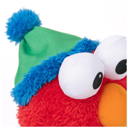 GUND Plaza Sésamo Oficial Elmo Cascanueces Muppet de Peluche, Juguete de Peluche Premium para Mayores de 1 año, Rojo, 33 cm