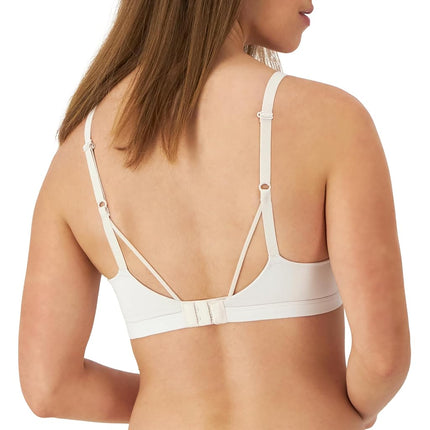 Maidenform Women's, Everyday Luxe T-Shirt, Wireless Convertible Bra, Opaque, Beige Bisque, 36B