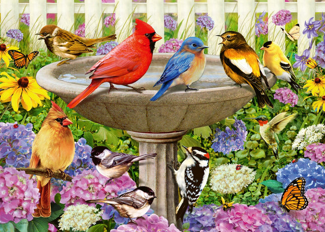 Ravensburger 16793 Bij het Bird Bath Puzzle, Multi