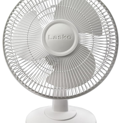 Ventilador de mesa Lasko de 3 velocidades y 12"-Blanco, 1, 2012