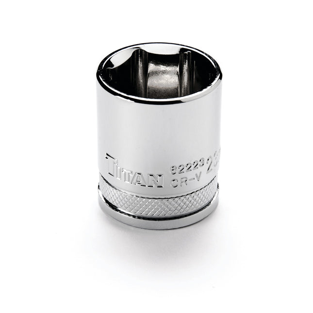 Titan 62223 23mm 1/2" Drive 6 Pt. Socket