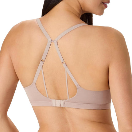 Maidenform Women's, Everyday Luxe T-Shirt, Wireless Convertible Bra, Evening Blush, 38D