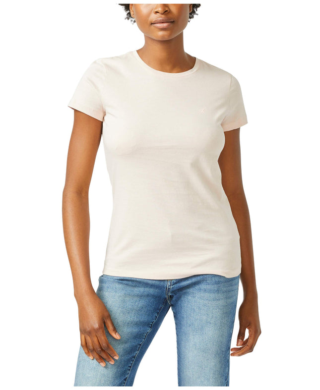 Nautica Women's Classic Fit Crew-Neck J-Class T-Sh