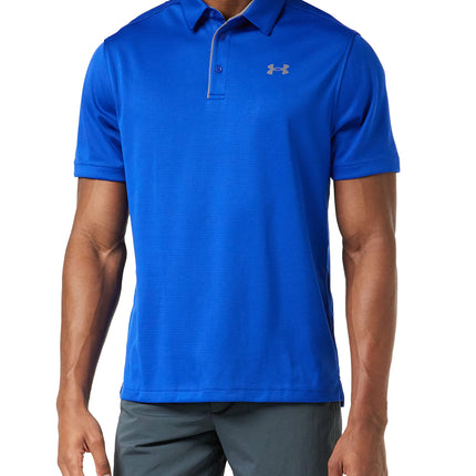 Under Armour Tech Men's Polo Shirt,Royal/Graphite,