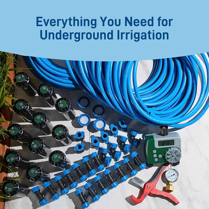 Orbit 50021 Sprinkler Kit, Blue, Black