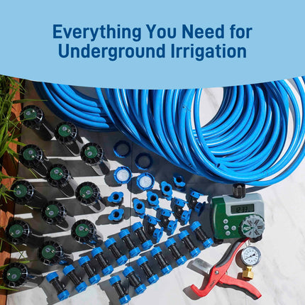 Orbit 50021 Sprinkler Kit, Blue, Black