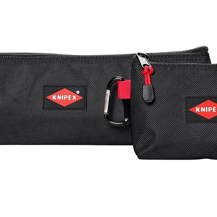 KNIPEX Tools 9K 00 80 179 US Zipper Tool Bag 2-Pack, Empty