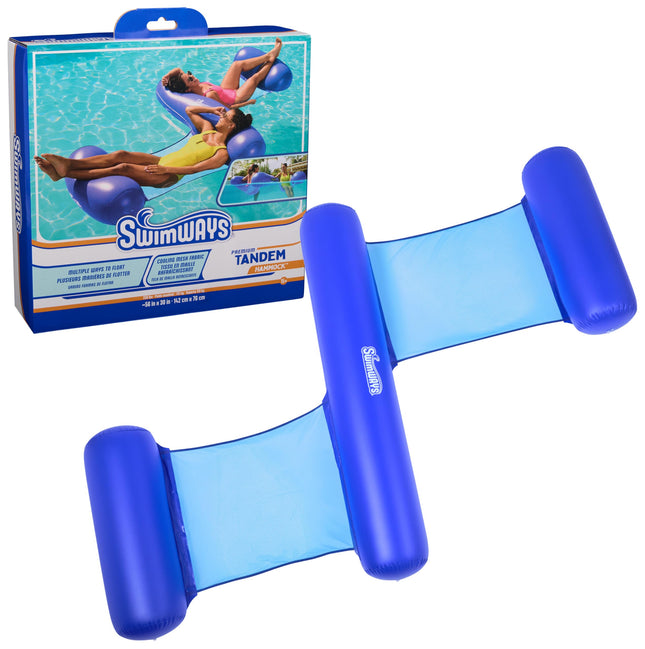 SwimWays Spring Float Premium Tandem Hammock, Pool