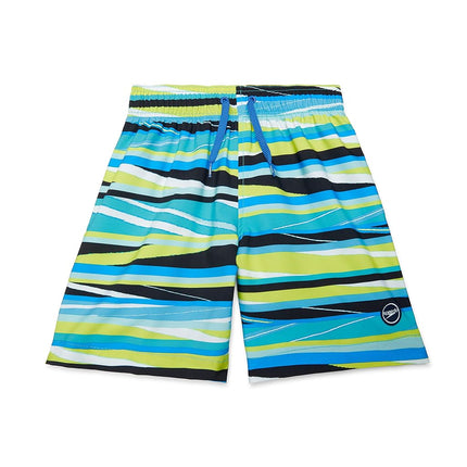 Speedo Bañador de natación para niño, largo medio, estampado Redondo, Party Ceramic, Pequeño