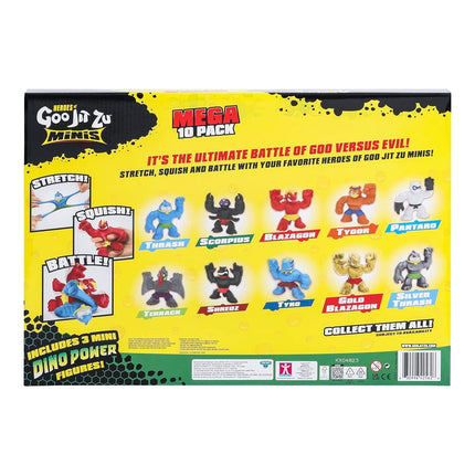 Héroes de Goo Jit Zu Minis, Megalote de 10 minis en un solo paquete