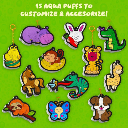 Skillmatics Aqua Puffs - Mess-Free Painting 3D Art & Craft Kit for Kids