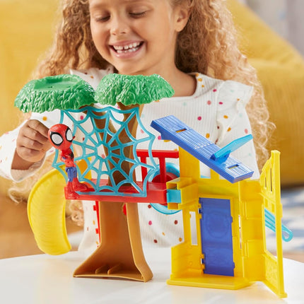 SPIDEY AND HIS AMAZING FRIENDS Marvel Spidey Playground Playset with Spidey Action Figure