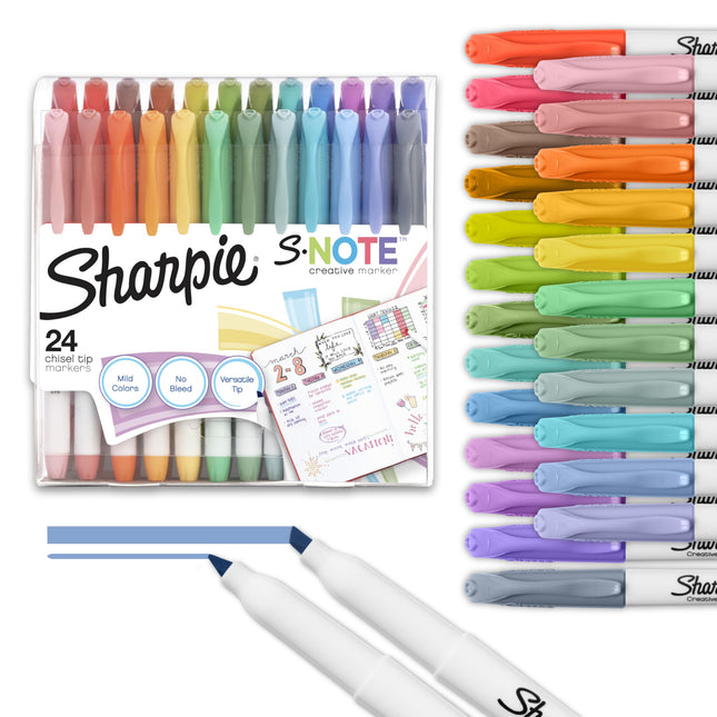 Sharpie S-Note Creative Markers, Highlighters, Ass