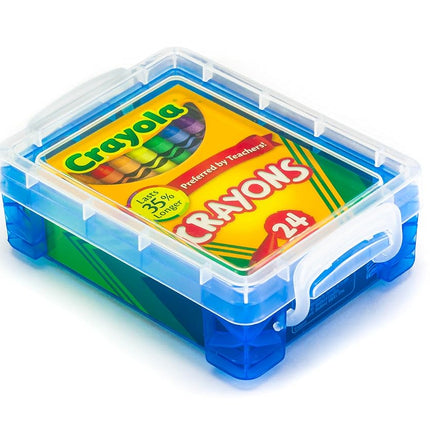 Crayola Crayons 24 Count with Blue Super Stacker P