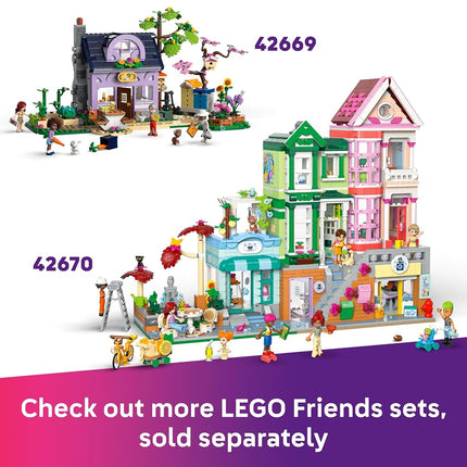 LEGO Friends Restaurant and Cooking School Set, Food Role-Play Toy with 4 Character Mini Dolls, a Cat Figure and Accessories, Birthday Gift for 8 Plus Year Old Girls 42655