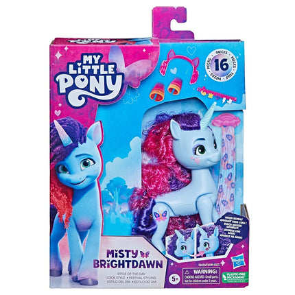 My Little Pony Toys Misty Brightdawn Style of the Day Fashion Doll with Outfit Accessories