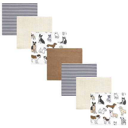 Hudson Baby Unisex Baby Cotton Flannel Receiving B