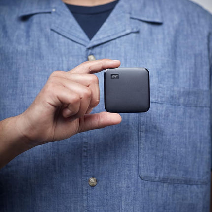 WD 2TB Elements SE SSD Portable SSD USB 3.0 up to 400 MB/s 2-meters drop resistance