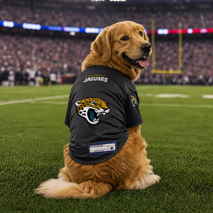 Littlearth Jacksonville Jaguars NFL Stretch Animal Jersey for Large Dogs