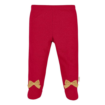 Gerber NFL Baby Girls 3 Pack Bodysuit Registry Gift Set Footed Pant and Cap, Alternate, 3-6M US
