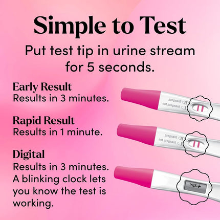 First Response Triple Check Pregnancy Test 3 ct.