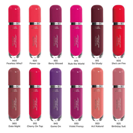 Revlon Ultra HD Vinyl Lip Polish, Liquid Lipstick, Date Night, Light Brown Gloss