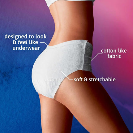 Tena Incontinence Underwear for Women, Super Plus Absorbency, Small/medium, 72 Count
