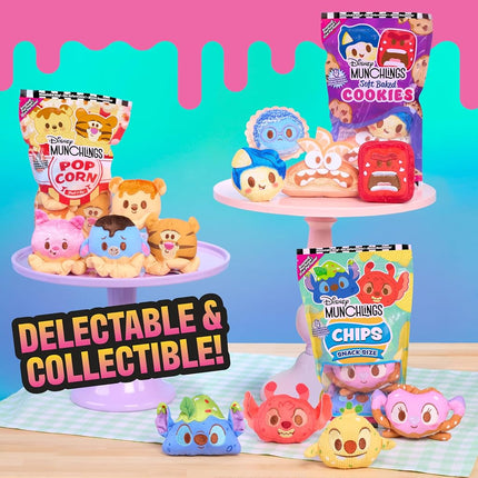 Disney Munchlings Snack Pack Plush Gourmet Cookies Collectible Plush