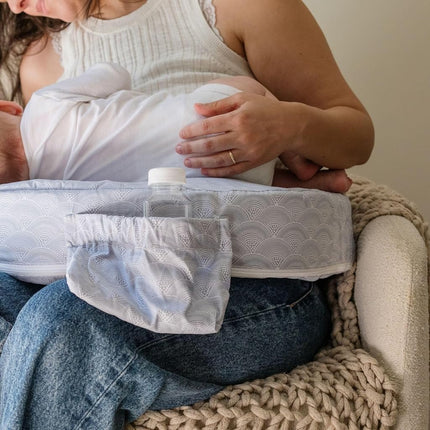 My Brest Friend Original Nursing Pillow Slipcover Sleeve | Great for Breastfeeding Moms | Pillow Not Included, Horizon