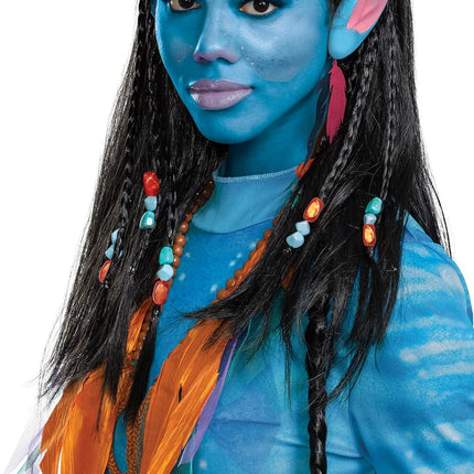 Disguise Women's Wigs, Official Disney Avatar Way of The Water Adult Costume Accessories Sized, Neytiri, One