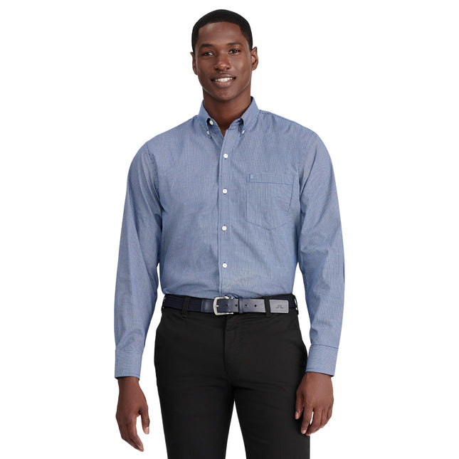 Izod Men's Performance Comfort Long Sleeve Plaid B