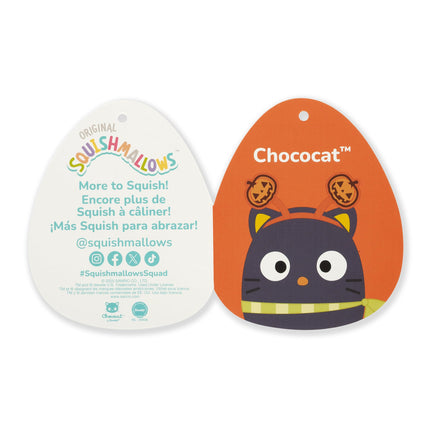 Squishmallows Original Sanrio 12in Halloween 2025 Chococat – Official Jazwares Plush (Medium-Sized)