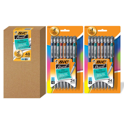 BIC Xtra-Precision Mechanical Pencil, Metallic Bar