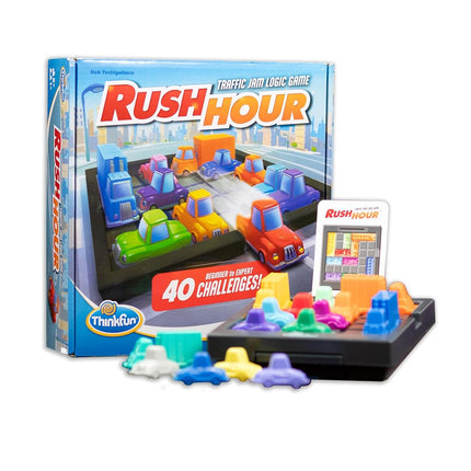 ThinkFun Rush Hour Traffic Jam Logic Game - Engagi