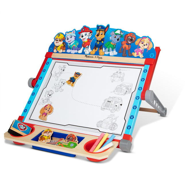 Melissa & Doug PAW Patrol Wooden Double-Sided Tabl
