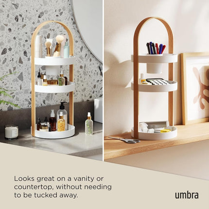 Umbra Bellwood Organizer, White/Natural, regular