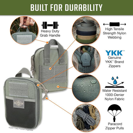 Maxpedition Medium Fatty Pocket Organizer (Foliage Green)