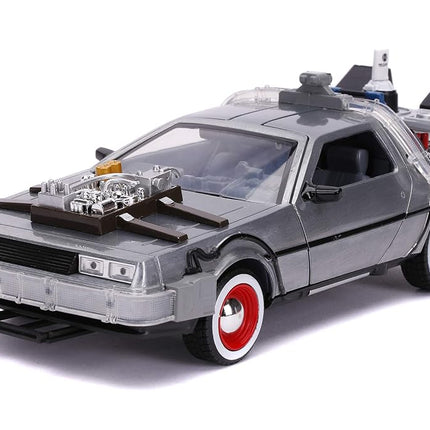 Jada Back to The Future Part III 1:24 Time Machine Die-cast Car Toy