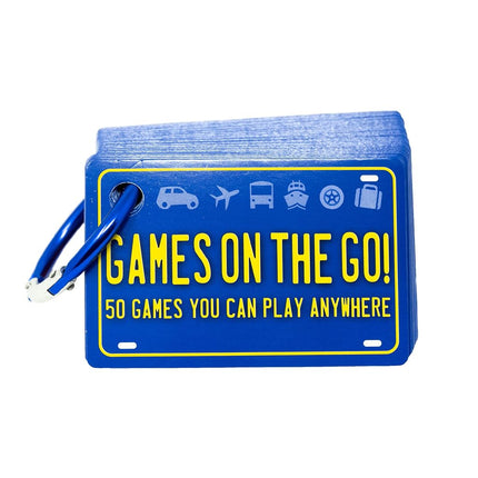 Games on the Go!: 50 Games You Can Play Anywhere [With Clip]