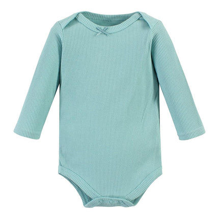 Hudson Baby Unisexo Bebé Bodys de Manga Larga Térmicos, Creative Rainbows, 9-12 Meses, Creative Rainbows, 9-12 Meses