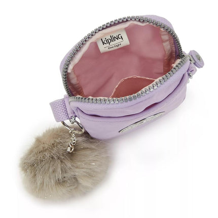 Kipling Women's Tally Minibag, Lightweight Crossbody Mini, Nylon Phone Bag, Bridal Lavender, 4.4''L x 6.9''H x 1''D