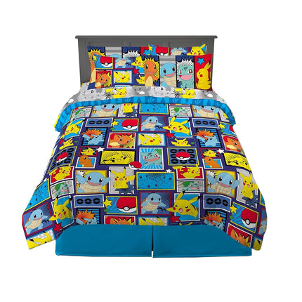 Franco Pokemon Bedding Super Soft Comforter and Sh