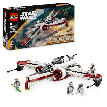 LEGO Star Wars ARC-170 Starfighter Building Toy for 9+ Year Old Boys & Girls, Vehicle Set with 3 Minifigures, Plus an R4-P44 Droid Figure, Buildable Kids Toy for Revenge of The Sith Fans 75402