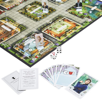 Hasbro Gaming CLUE BRIDGERTON Board Game, 3-6 Players, Ages 17+