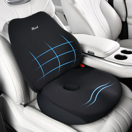 FLORICH Seat Cushion and Lumbar Support Pillow